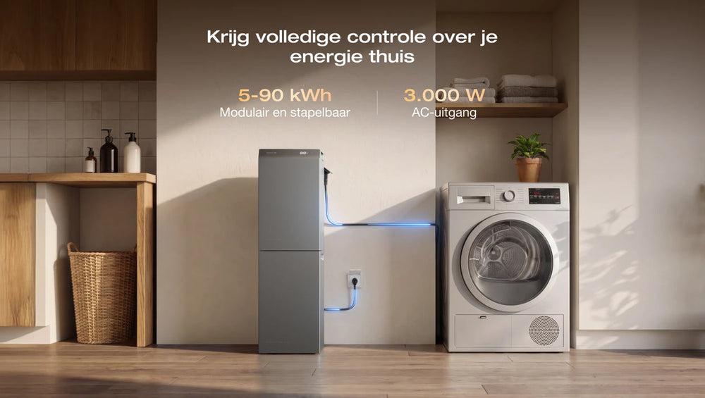 EcoFlow STREAM AC 5000 – slimme 5 kWh thuisbatterij